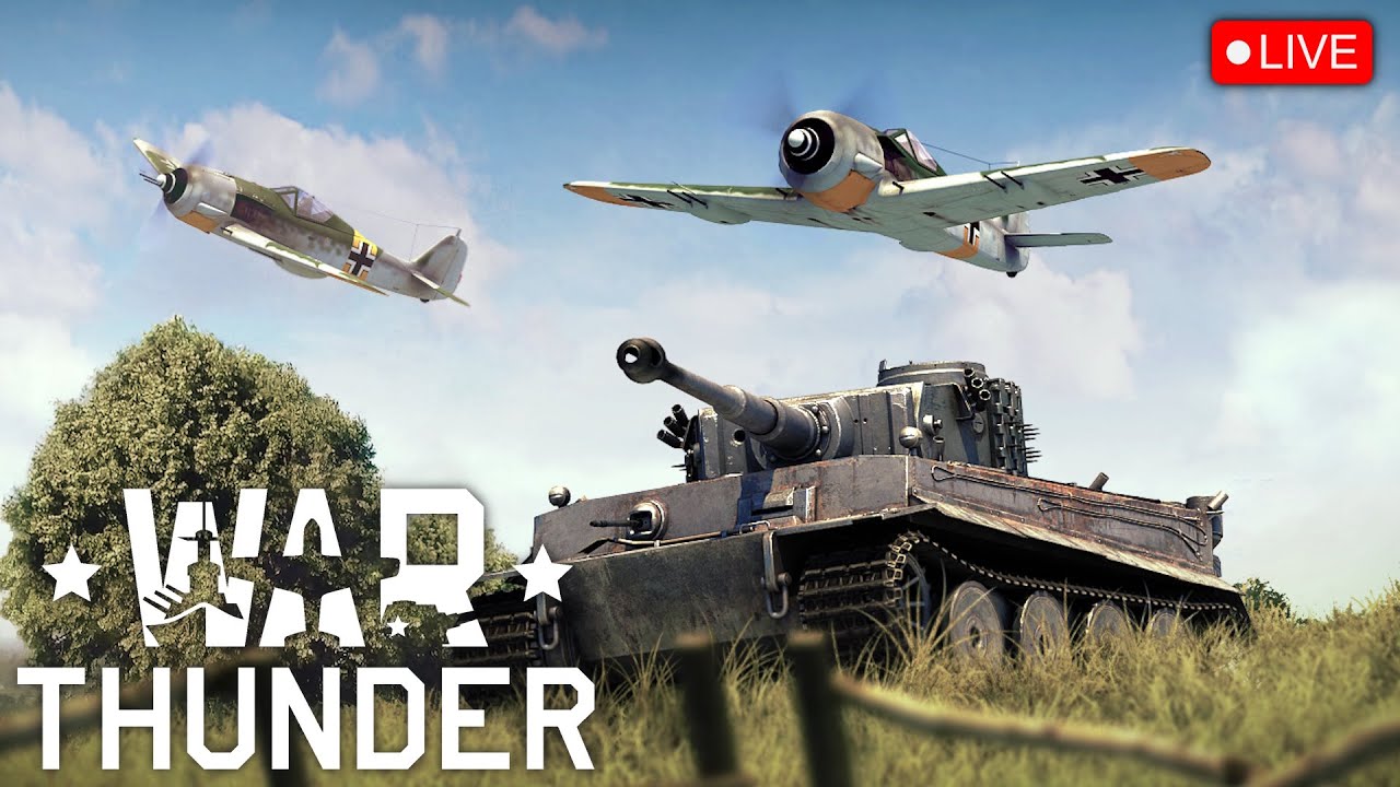 Ruining My Christmas in "War Thunder" - (Live) - Last Co-op Stream Of 2025!
