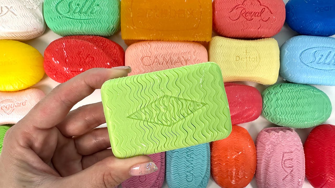 ASMR Cutting soap waves #5 石鹸の波を切る | ASMR Soap.