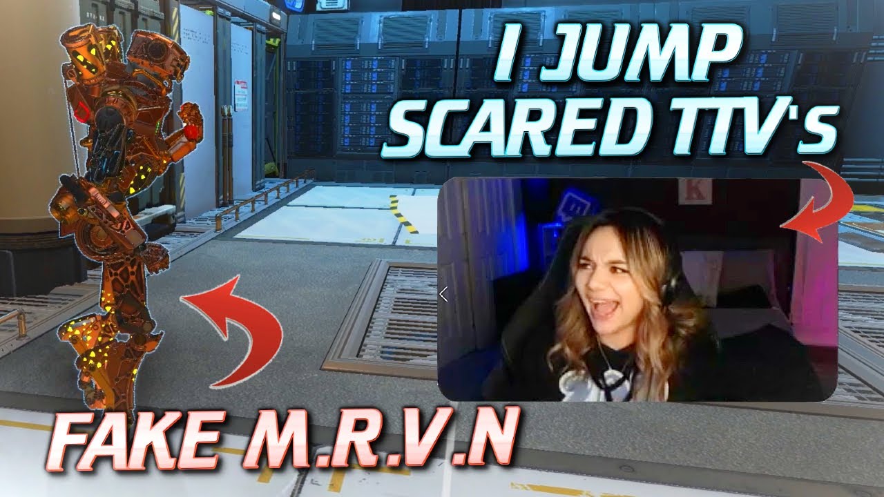 Я НАПУГАЛ стримеров Twitch, притворившись M.R.V.N.