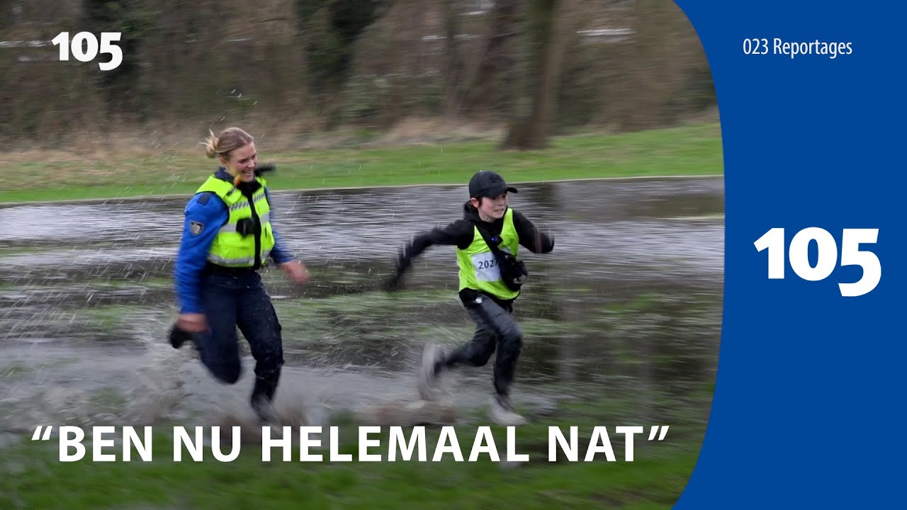 Brian en Mauro in Schalkwijk op de vlucht, tijdens politie Hunt| Haarlem105