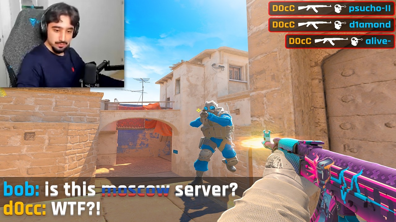 I JOINED A RUSSIAN FACEIT SERVER...