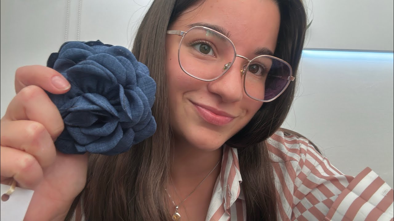 ASMR CASERO EN EL TRABAJO ~ LES MUESTRO ACCESORIOS ✨