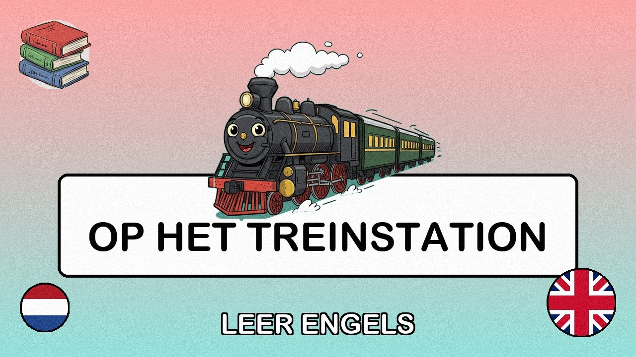 🇳🇱→🇬🇧 Leer Engels - A2 Gesprek: Op het treinstation