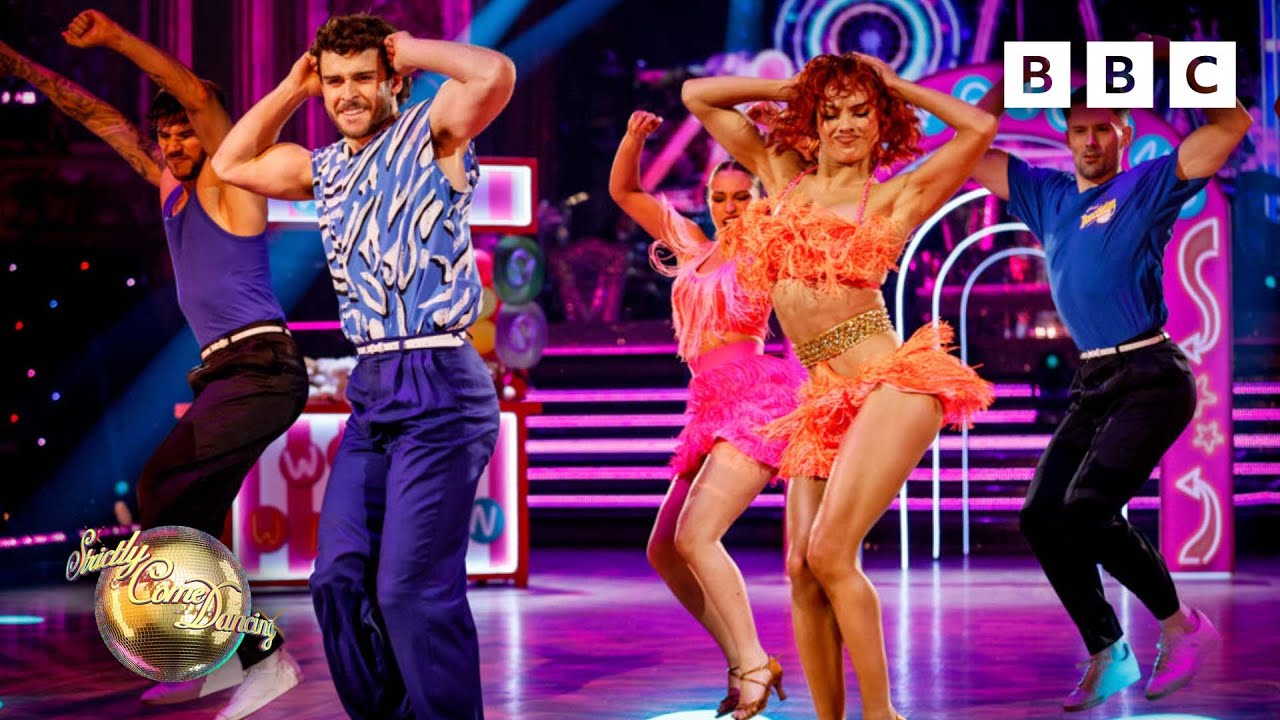 George Clarke & Alexis Salsa to Rock This Party, Mr Saxobeat & Party Rock Anthem BBC Strictly 2025