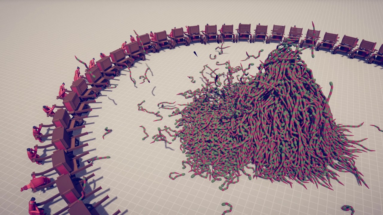 50 SNAKE HWACHA vs UNITS - Totally Accurate Battle Simulator TABS