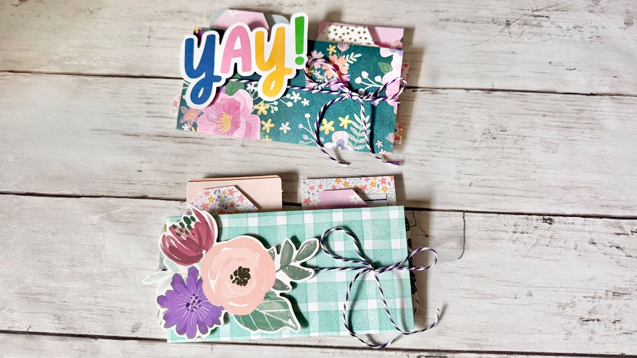 Loaded Pocket Mini Wallet Style Flip Book Tutorial