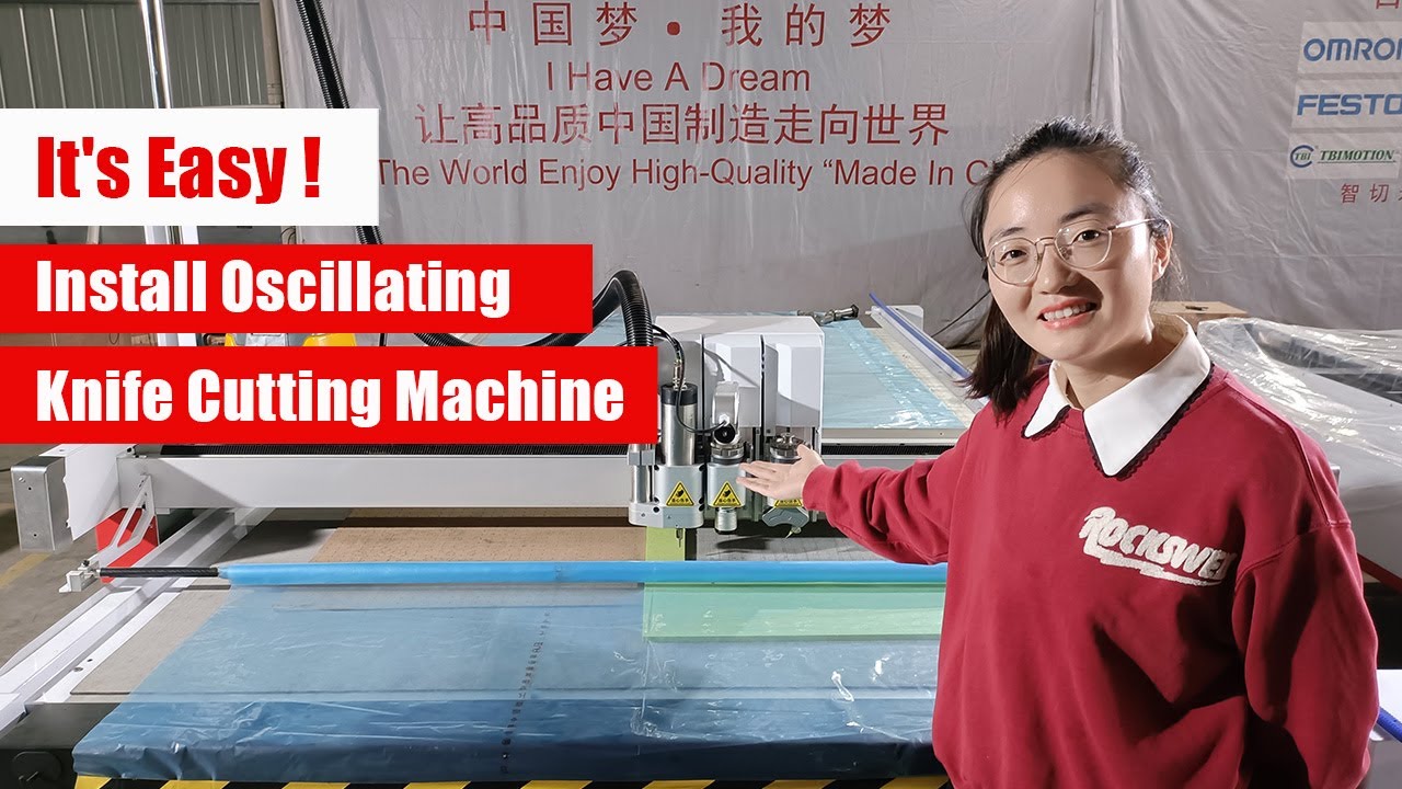 Latest 2023: How to Install Oscillating Knife Cutting Machine