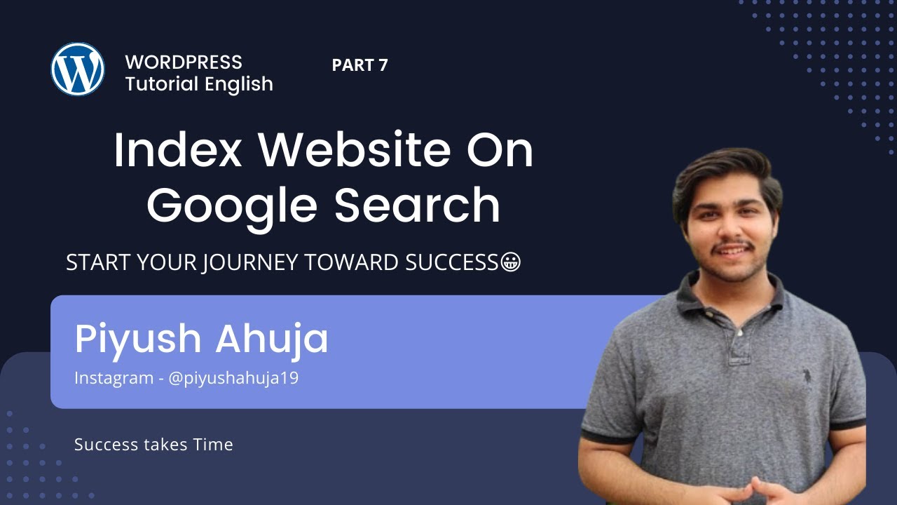 Index Website On Google Search | Wordpress Tutorial | Google Site Kit Plugin | Part 7 |Mr Programmer