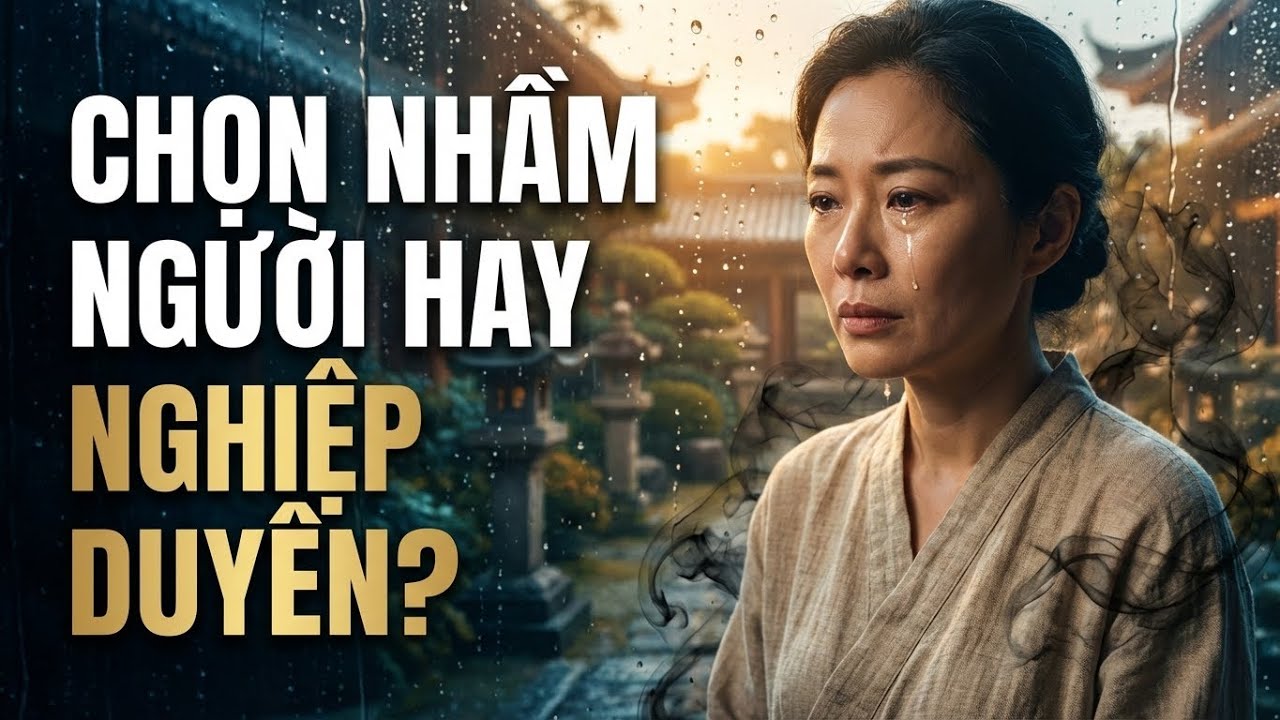 Phụ Nữ Khổ Vì Tình: Do Chọn Nhầm Người Hay Nợ Duyên Tiền Kiếp? Cách Hóa Giải Để Tâm An