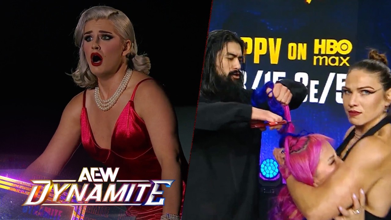 AEW Dynamite HIGHLIGHTS: Toni Storm is in for a SHOCK as Wheeler Yuta cuts MINA's hair! | 2/11/26
