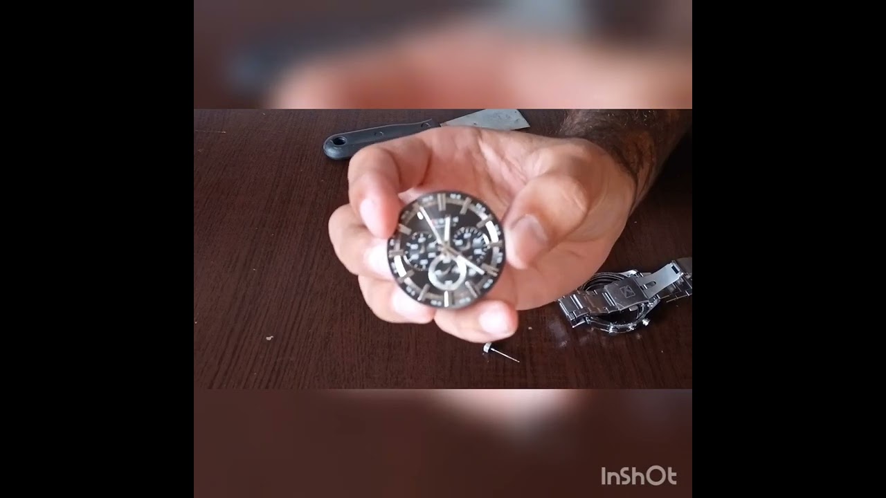 Trocando bateria relógio Curren M8355