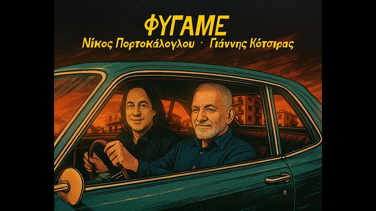 Νίκος Πορτοκάλογλου, Γιάννης Κότσιρας - Φύγαμε (Official Lyric Visualizer)