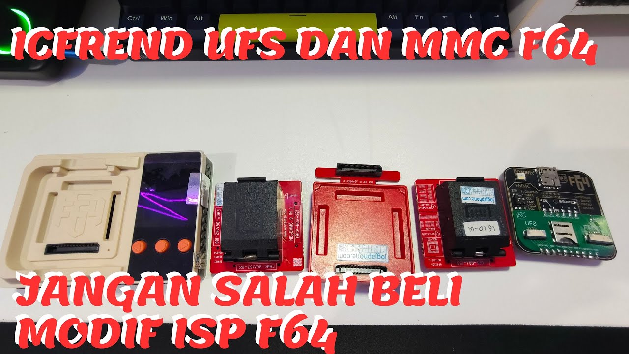 UPDET ICFREND UFS DAN MMC F64 JANGAN SALAH BELI,MODIF ISP F64