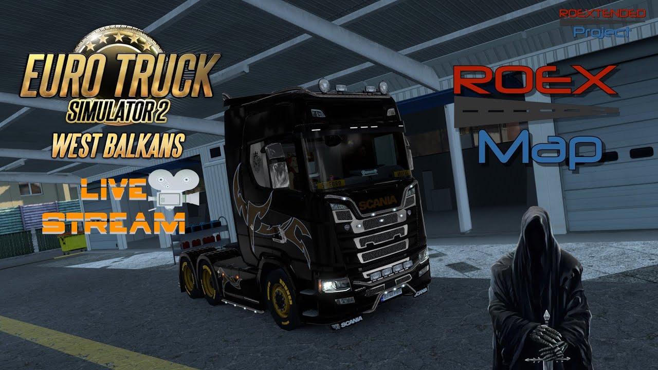 Getting back...West Balkan DLC and Roextended - ETS2