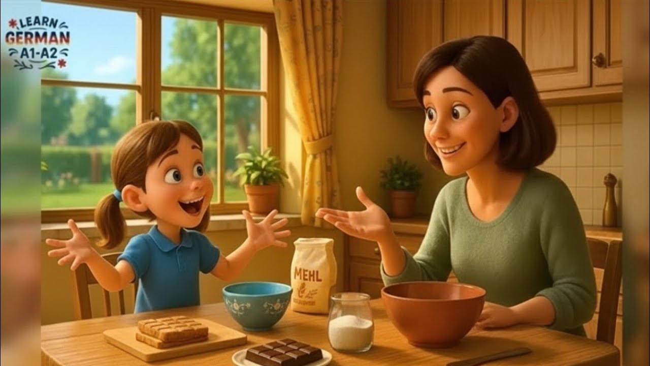 🇩🇪 Master Morning Conversations at the Breakfast Table | A1-A2 German | Learn German