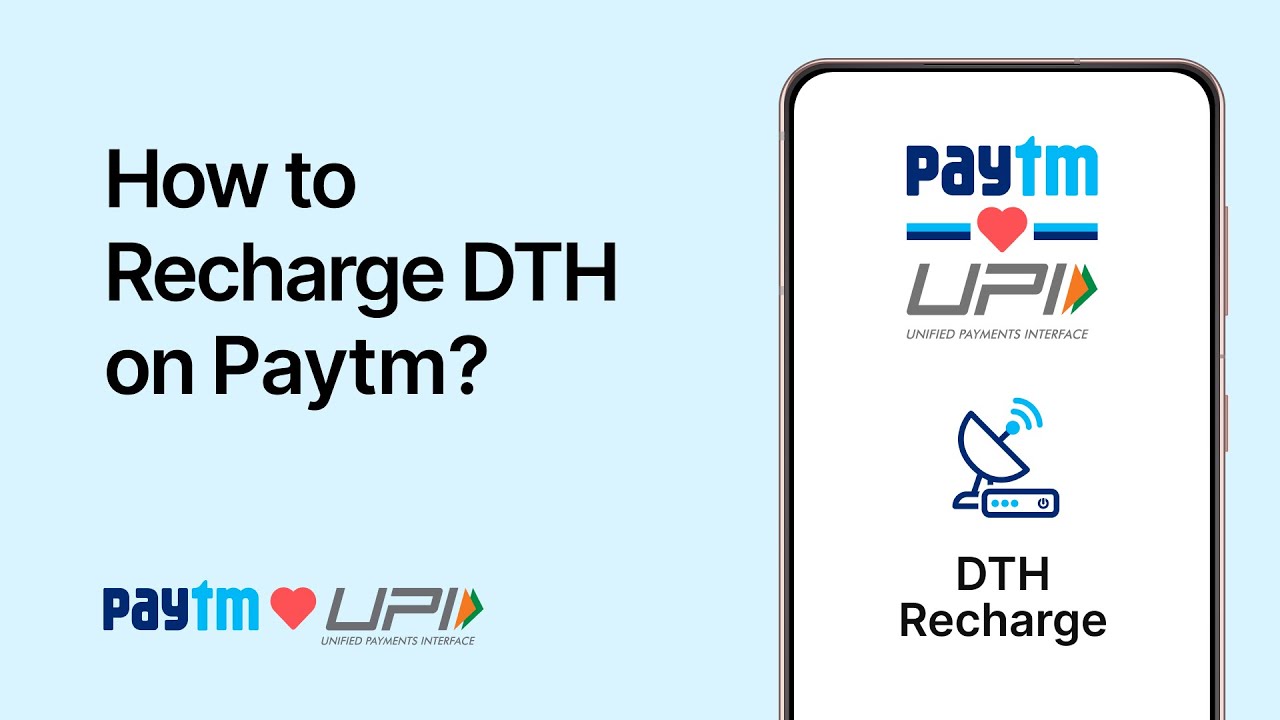 DTH Recharge on Paytm Made Easy | Fast & Easy Bill Payments | Paytm Karo | @paytm