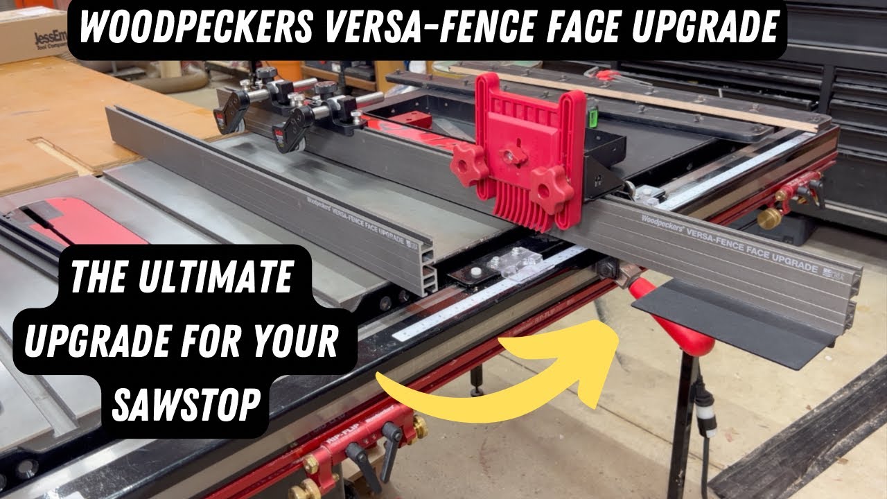 Модернизация забора, о которой вы даже не подозревали l Woodpeckers Versa-Fence Face Upgrade