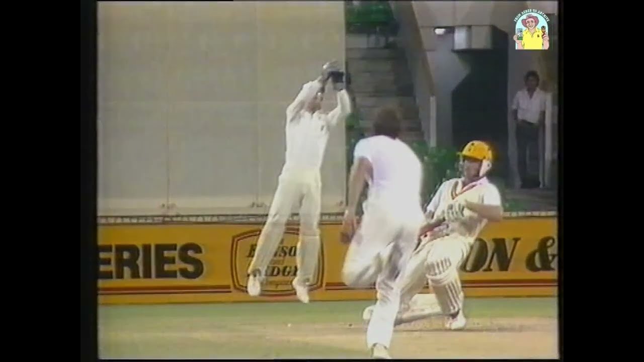 Express pace! A young Danny Morrison unleashes a hostile spell vs Western Australia 1989/90