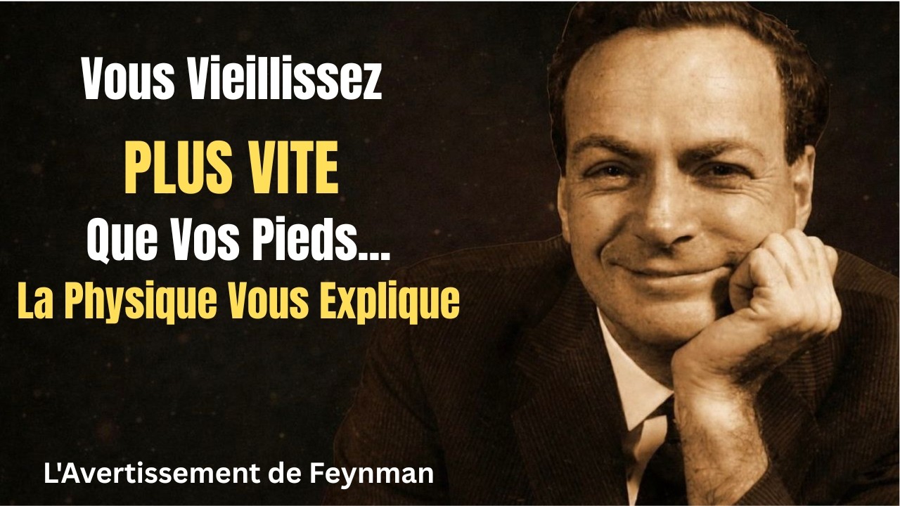 VOUS VIEILLISSEZ PLUS VITE QUE VOS PIEDS EN CE MOMENT  — Feynman a essayé de nous prévenir