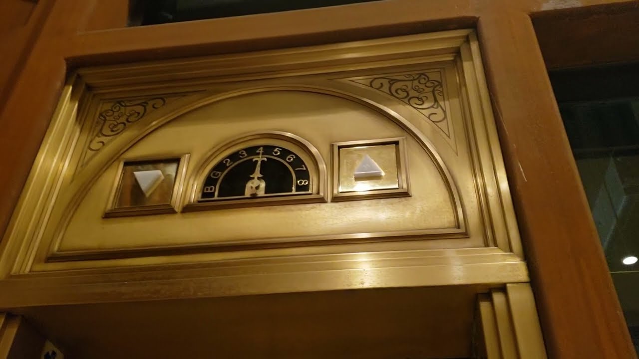 (Night Video) Outstanding Otis Gen2 Scenic Elevators @ Americana at Brand Garage, Glendale, CA