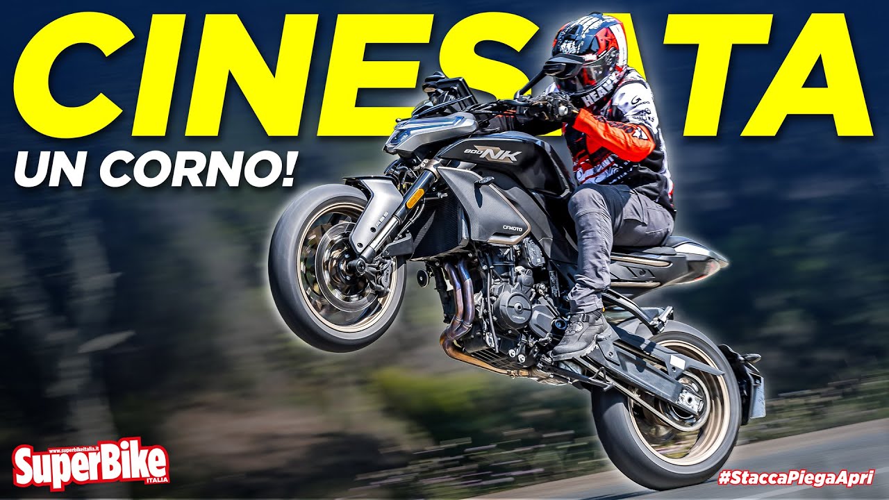 CFMOTO 800 NK: la media naked sportiva cinese che deve preoccupare giapponesi ed europee