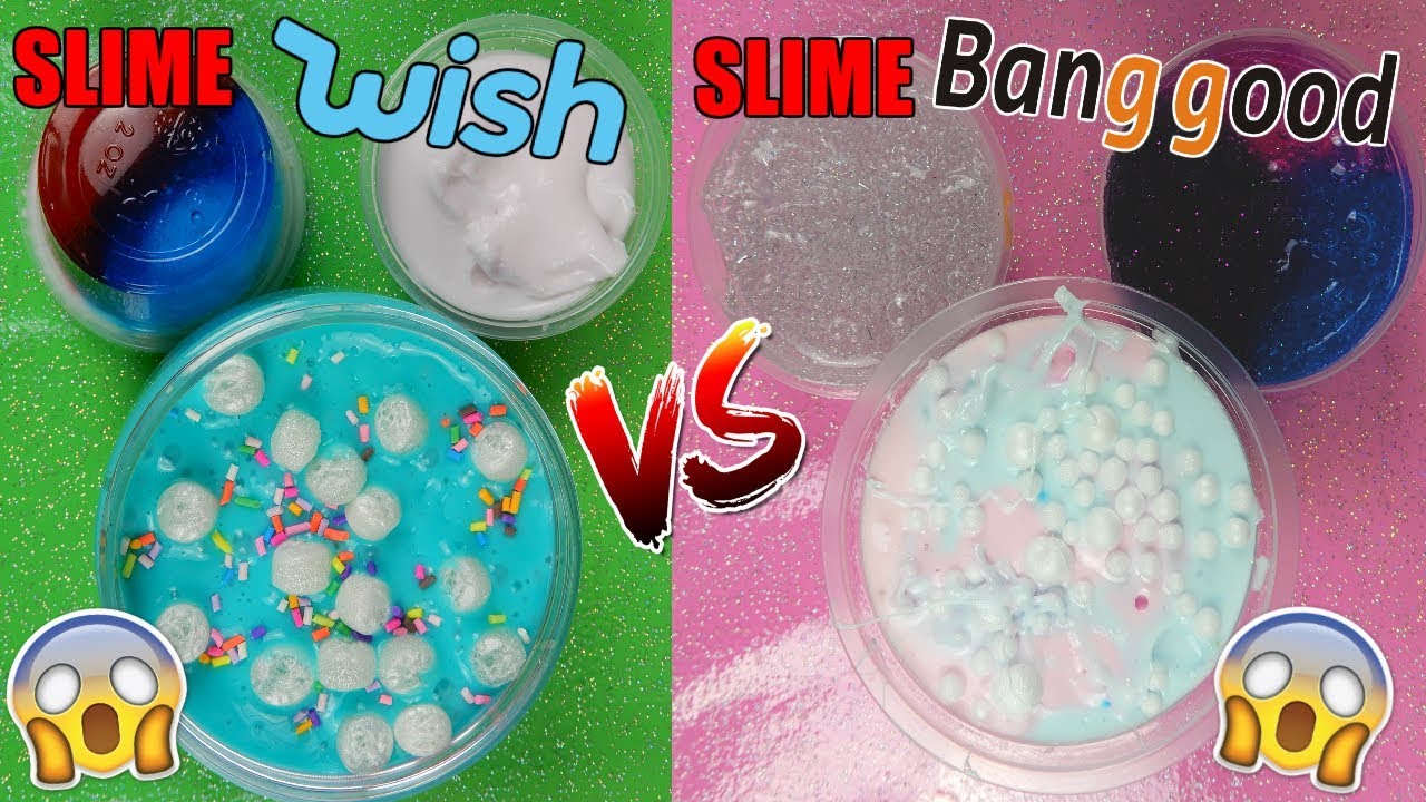 SLIME CINESI COMPRATI DA WISH VS SLIME DA BANGOOD! QUAL E' MEGLIO? Iolanda Sweets