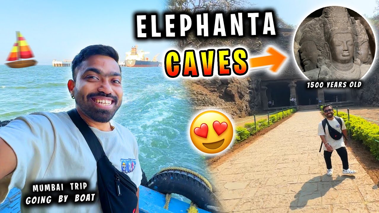 Elephanta Caves Dekh Liya 😍 | Mumbai Trip