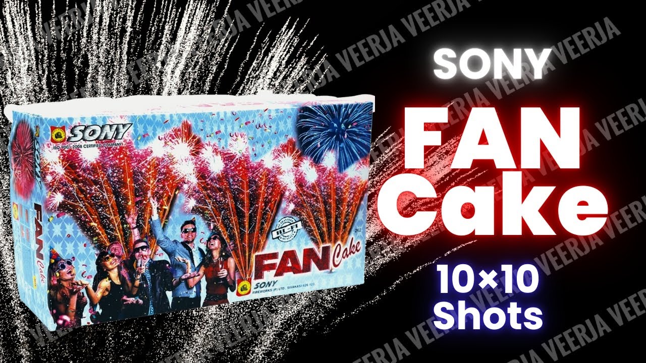 Sony / Fan Cake / 10 × 10 Shots / 100 Shots / Sony Vinayaga Fireworks 