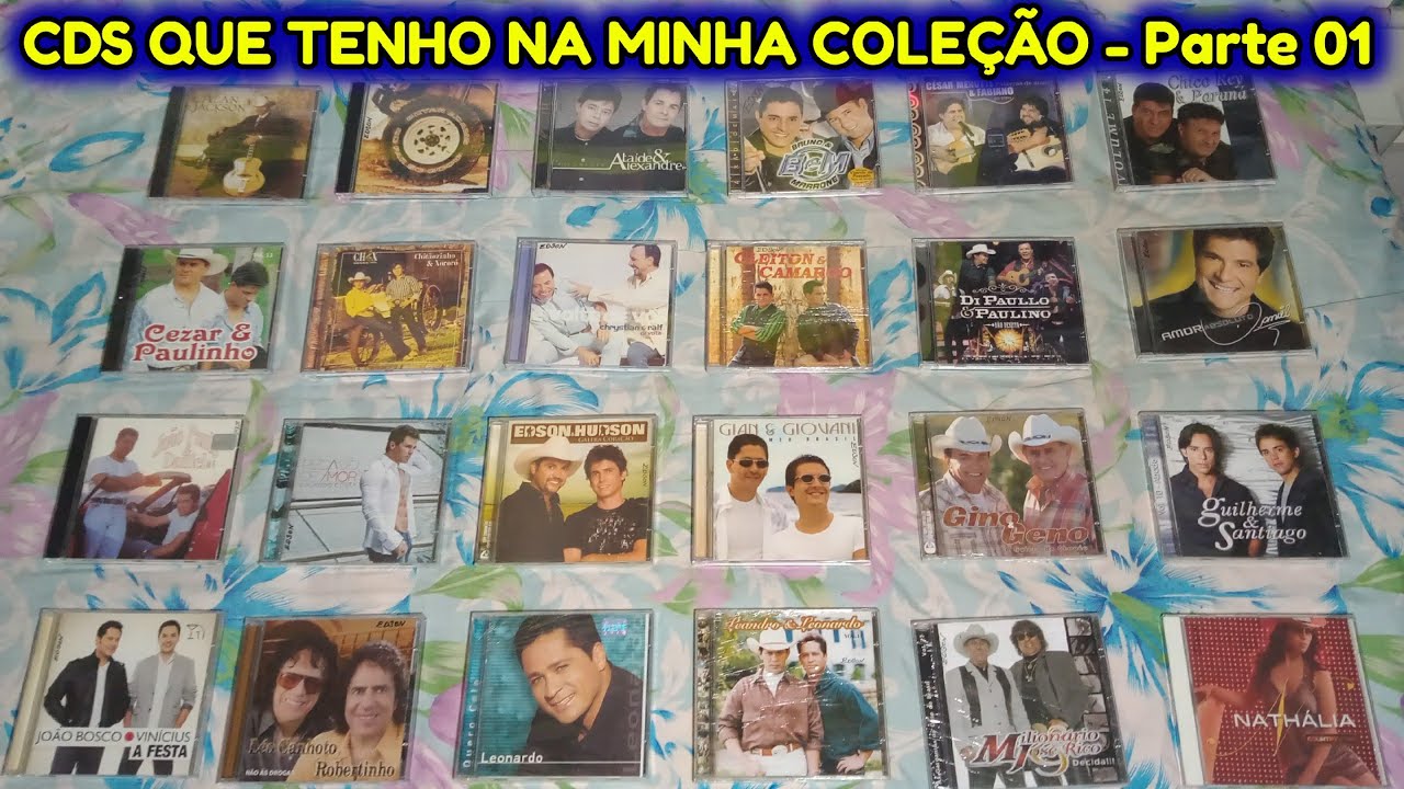 💿📀#01 Cds que tenho em minha Coleção / Parte 1 📀💿🎵🎶 #coleção #cds