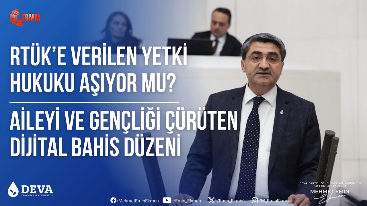 RTÜK’e Verilen Yetki Hukuku Aşıyor mu? | Aileyi ve Gençliği Çürüten Dijital Bahis Düzeni