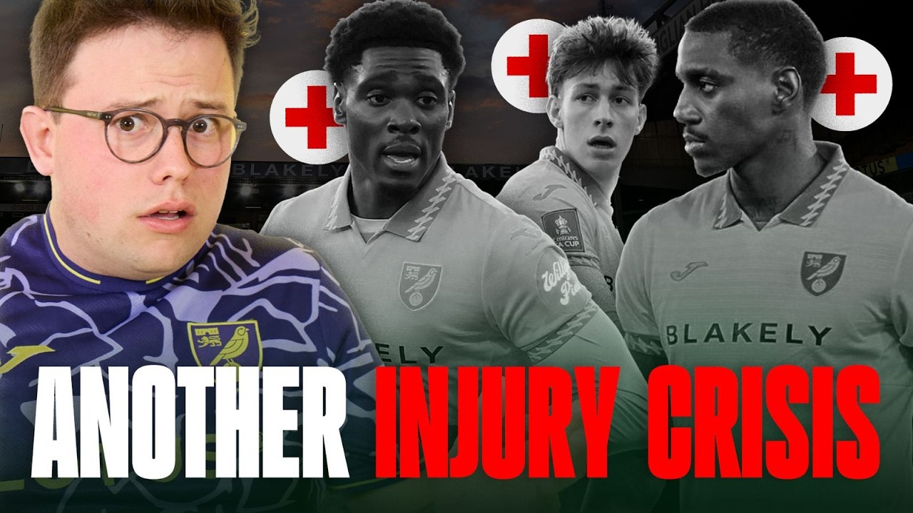 YET ANOTHER INJURY CRISIS FOR NORWICH CITY