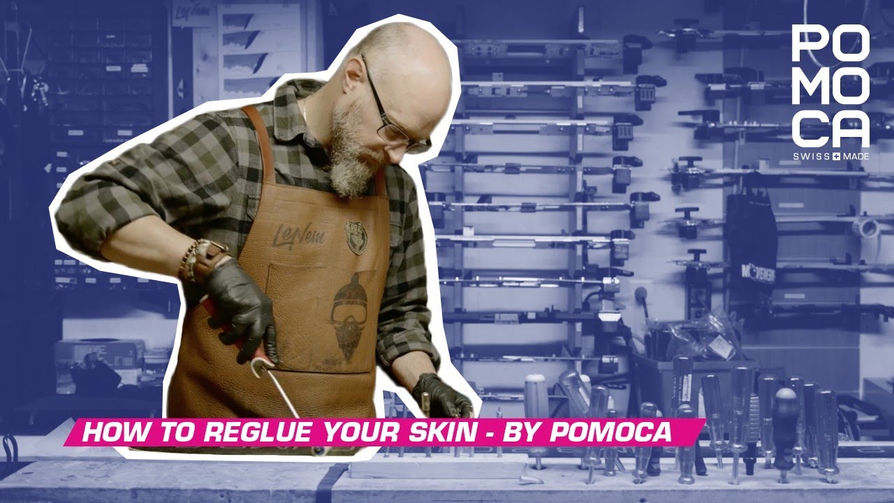 HOW TO Reglue Your Skin (Professional version) - By POMOCA
