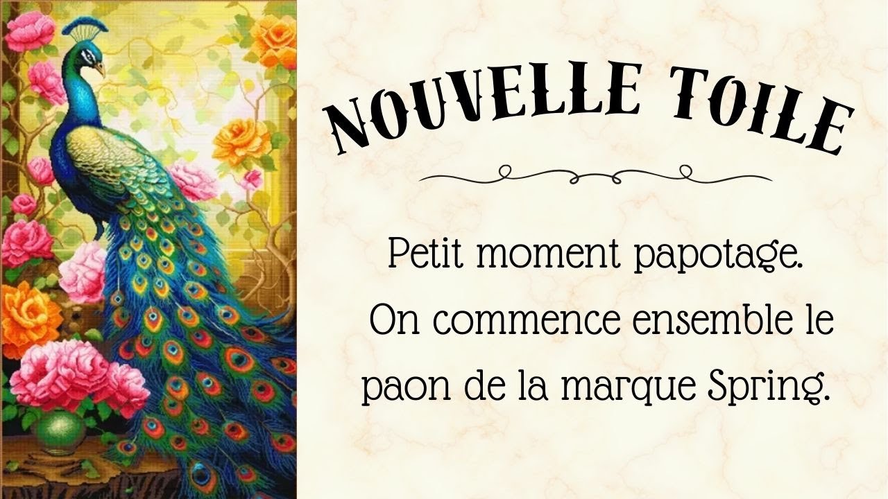 Point de croix | Paon  #1 #crossstitch #pointdecroix