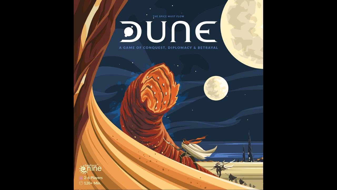 Dune Board Game Unboxing - B&N Exclusive Edition - Dune Board Game
