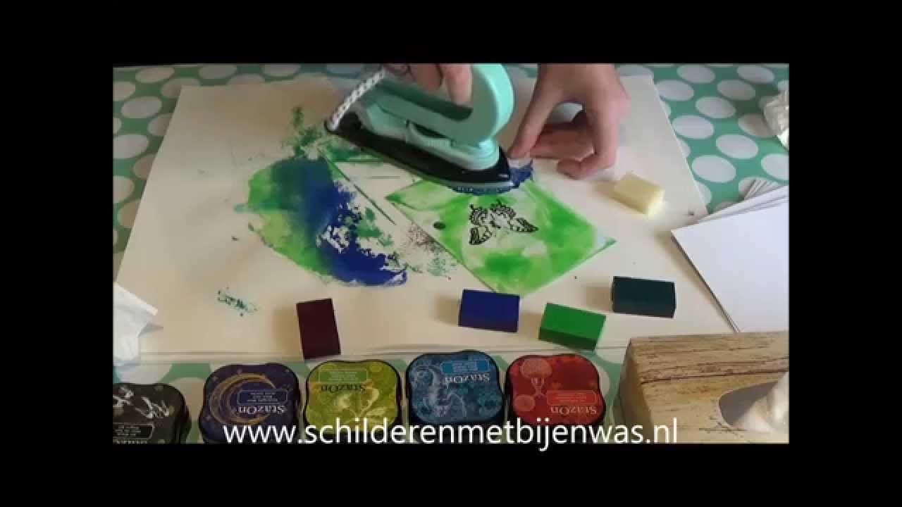 Encaustic Art & stempels