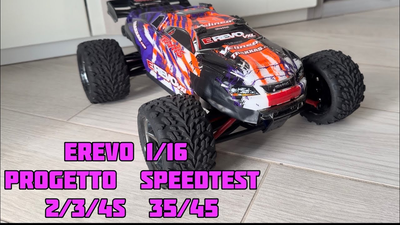 Erevo 1/16 Progetto Speedtest 2,3,4s  35/45 