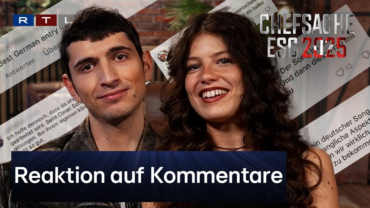 ABOR & TYNNAs Reaktion auf USER-KOMMENTARE 🔥💬 | Chefsache ESC 2025 🎤