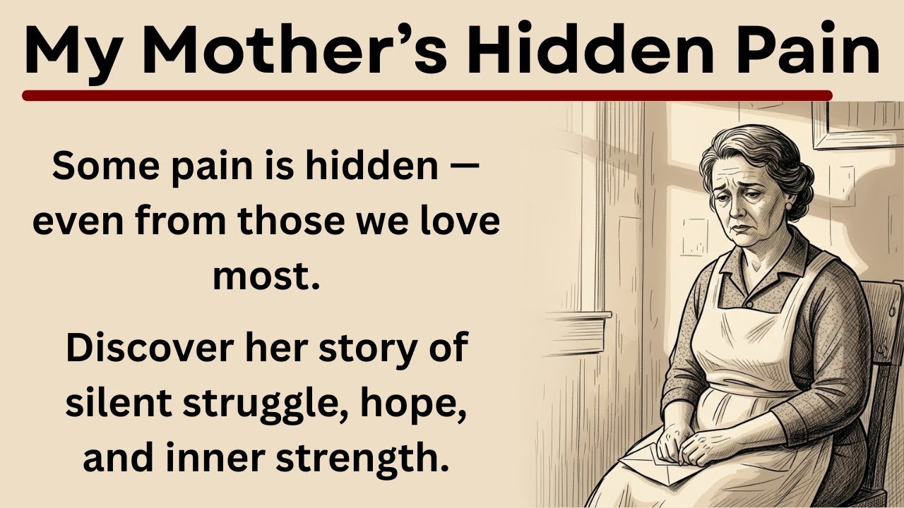 My Mother’s Hidden Pain || Understanding Silent Struggles || Improve Your English || Graded Reader