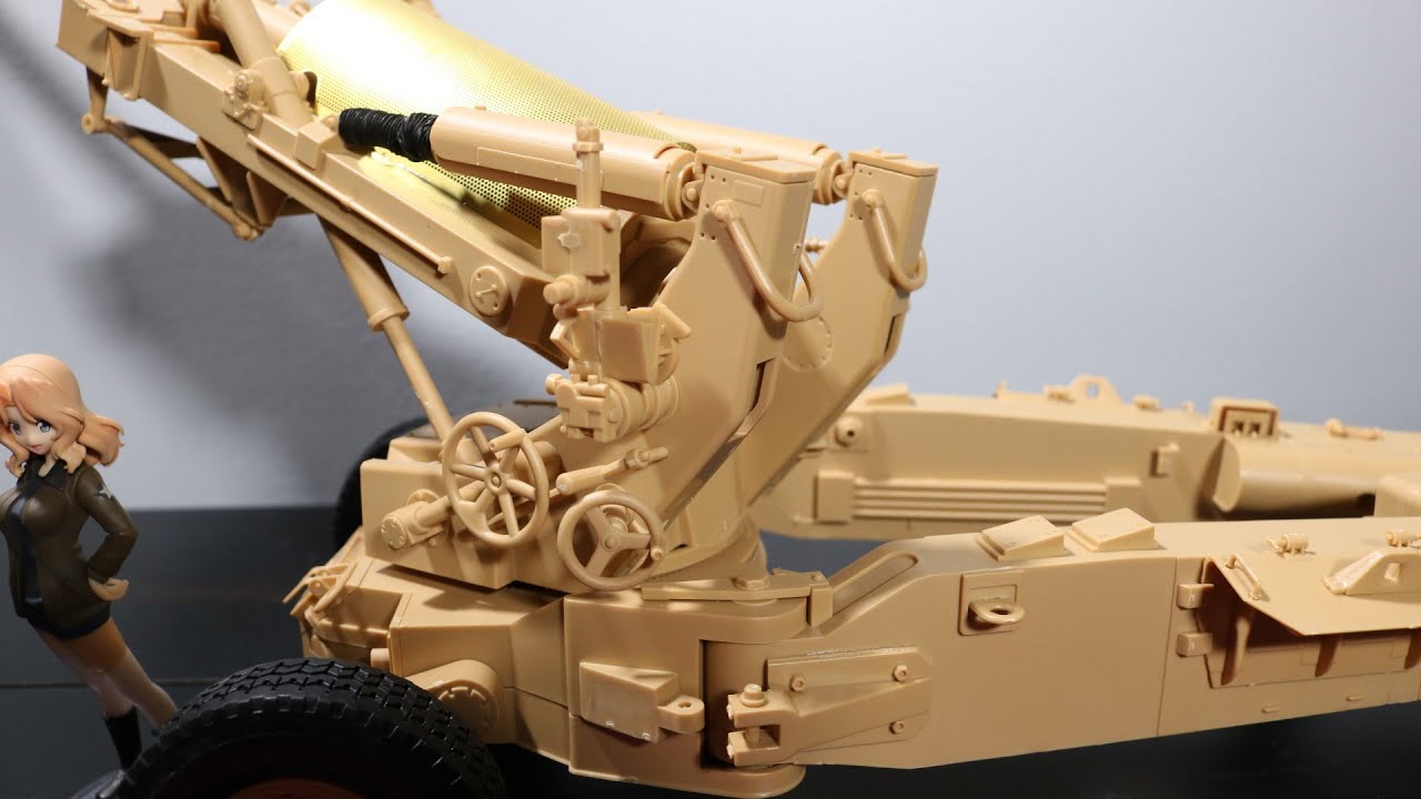 US M198 155mm Towed Howitzer 1/16 kit by I ❤️ KIT