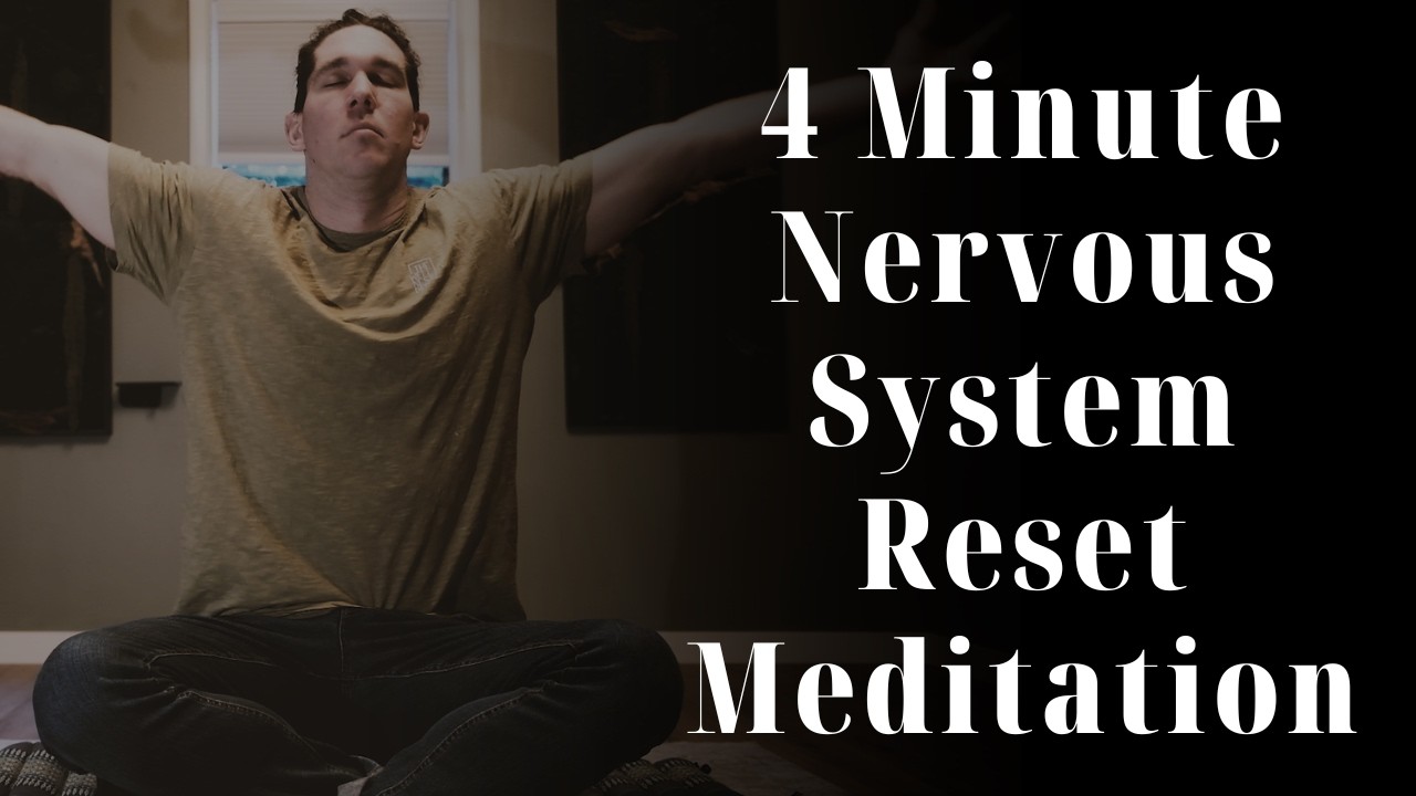 4-Minute Heart Coherence Meditation | Nervous System Reset + Somatic Breathwork for Calm