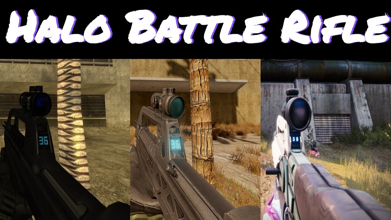 Halo 2 BR (BR55 Service Rifle) and BXR-55 Battler: Comparison (Halo 2 and Destiny 2)