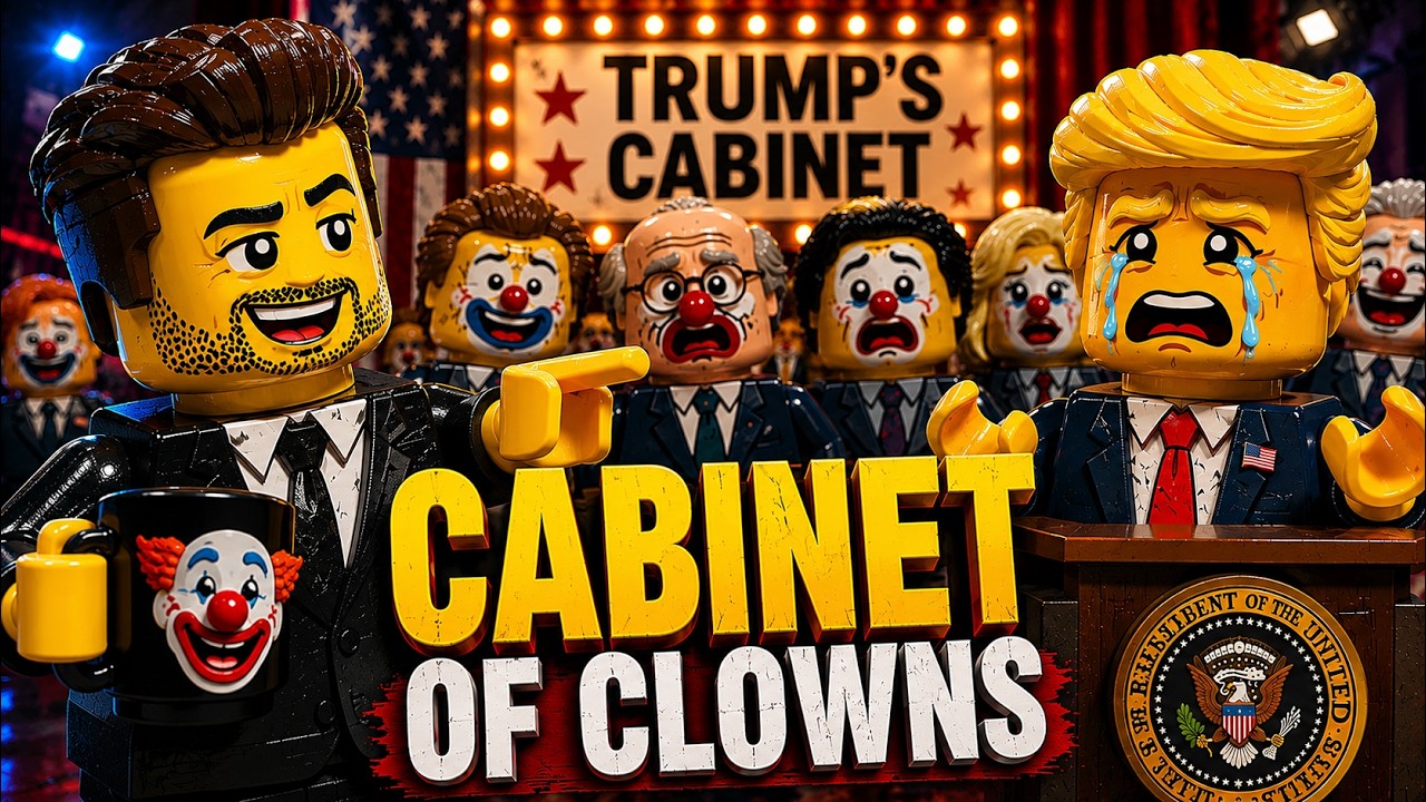 Trump&rsquo;s CABINET OF CLOWNS 🤡 Gets ROASTED by Jimmy Kimmel | LEGO Diss Track