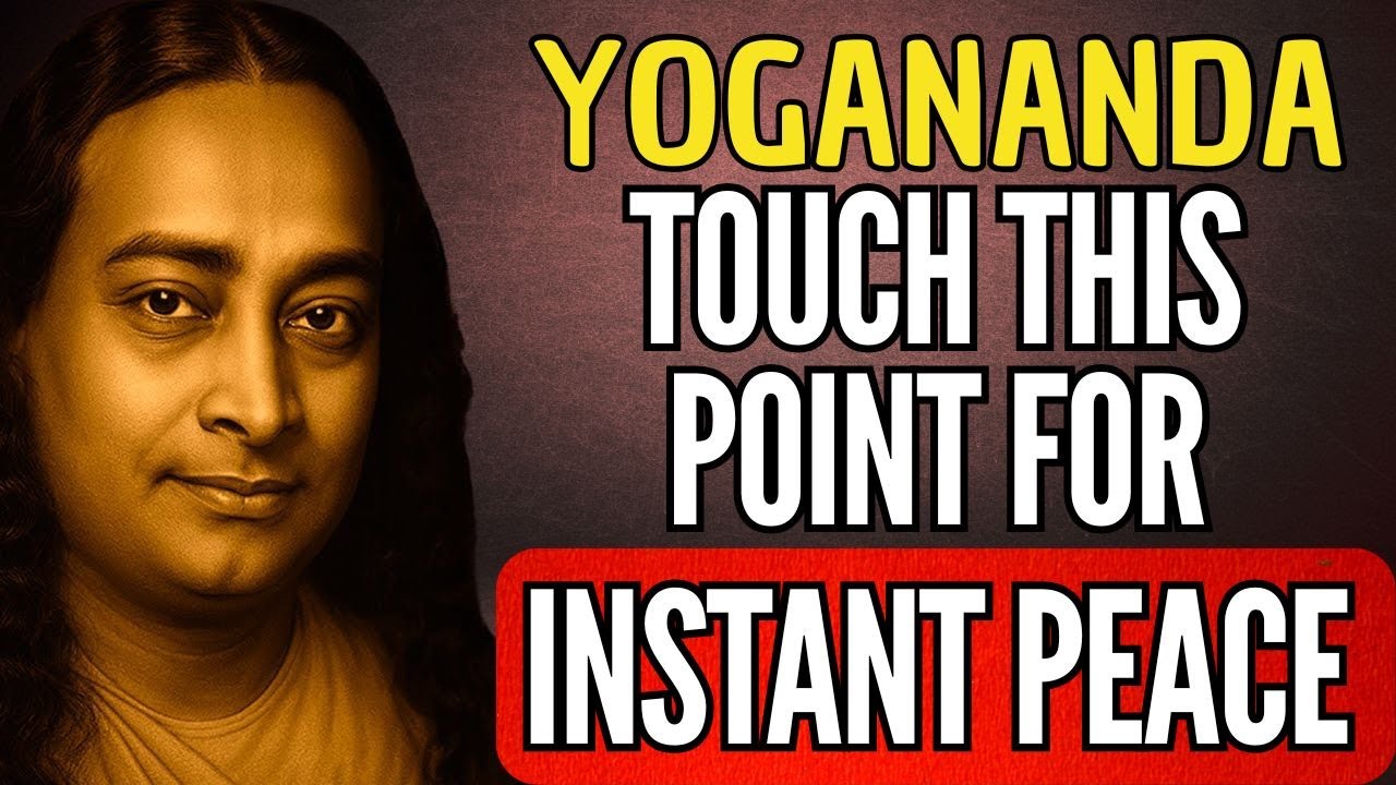 TOUCH THIS POINT FOR INSTANT CALM | YOGANANDA WISDOM