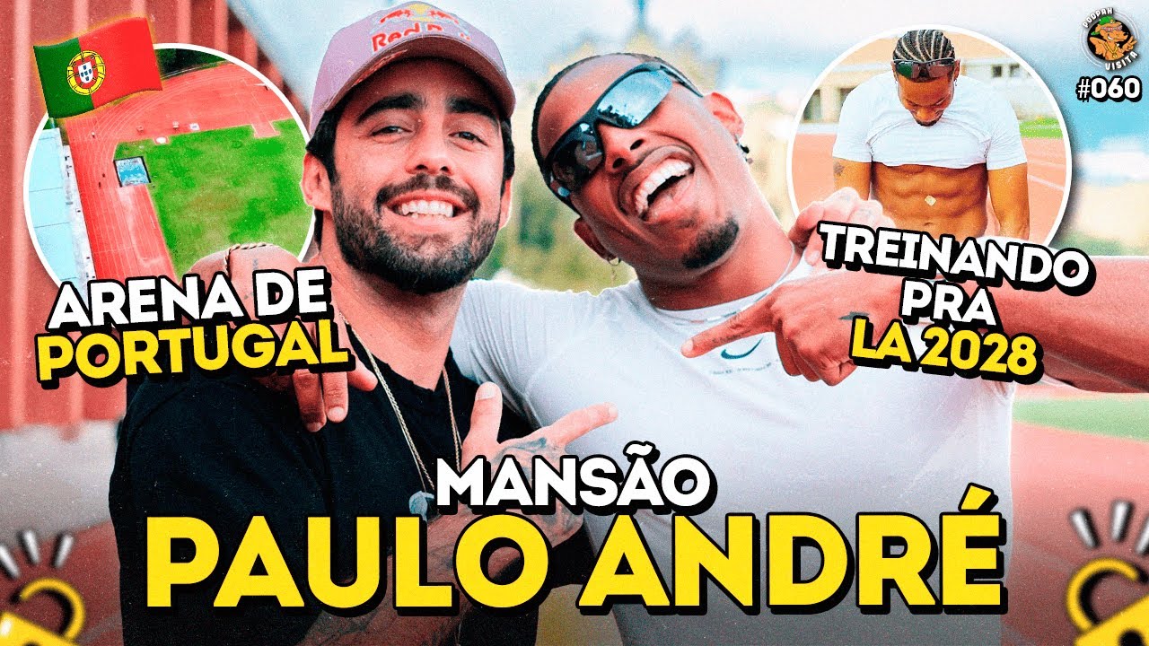 PAULO ANDRÉ MOSTRA TUDO DA SUA VIDA EM PORTUGAL - Podpah Visita #60