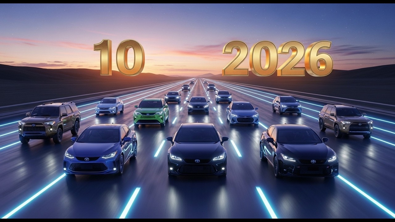 10 Toyota Models Shaping the 2026 Market!