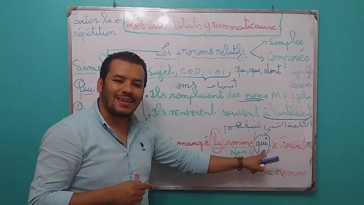 Les substituts grammaticaux 4   les pronoms relatifs   qui, que, dont, où