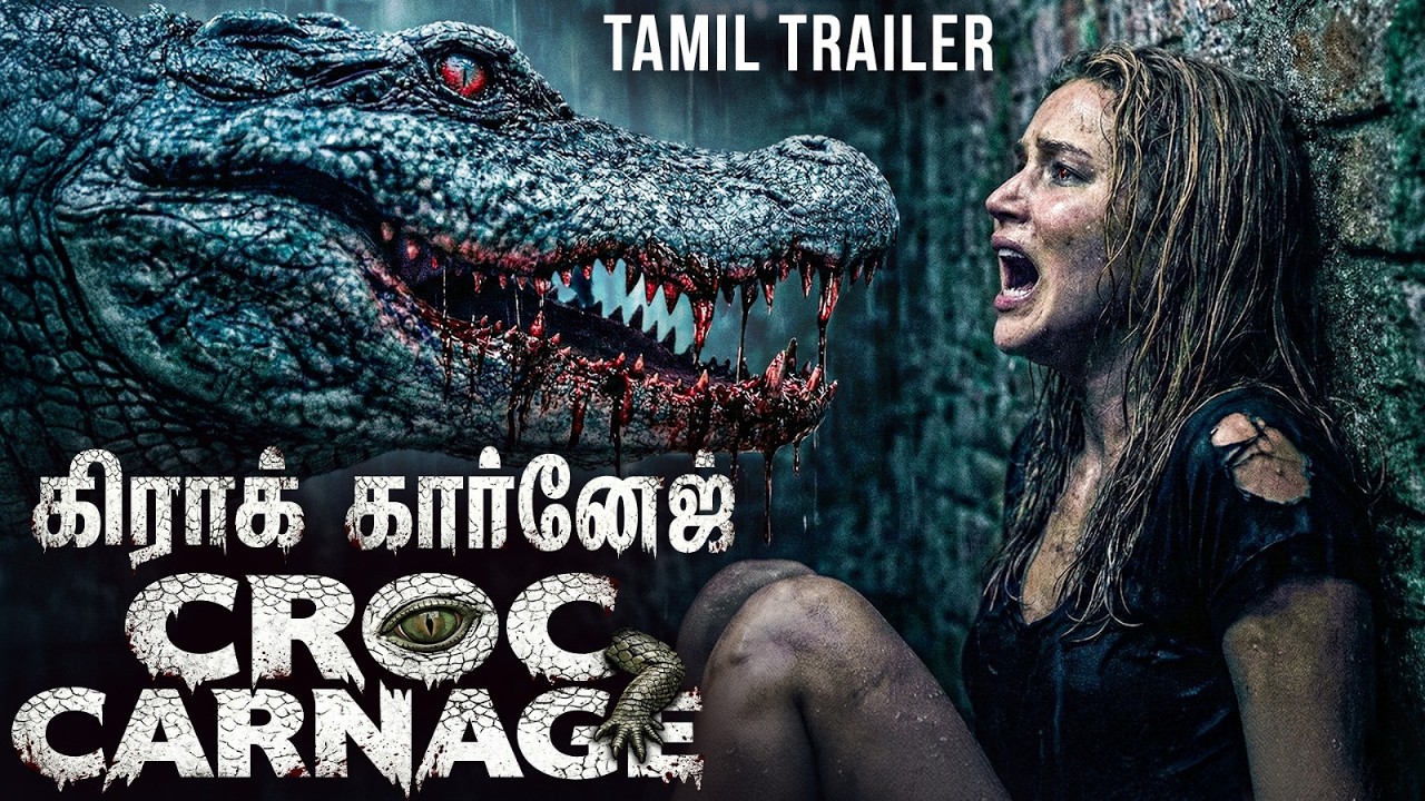 CROC CARNAGE கிராக் கார்னேஜ் - Official Tamil Trailer | Blockbuster Action Horror Movie In Tamil