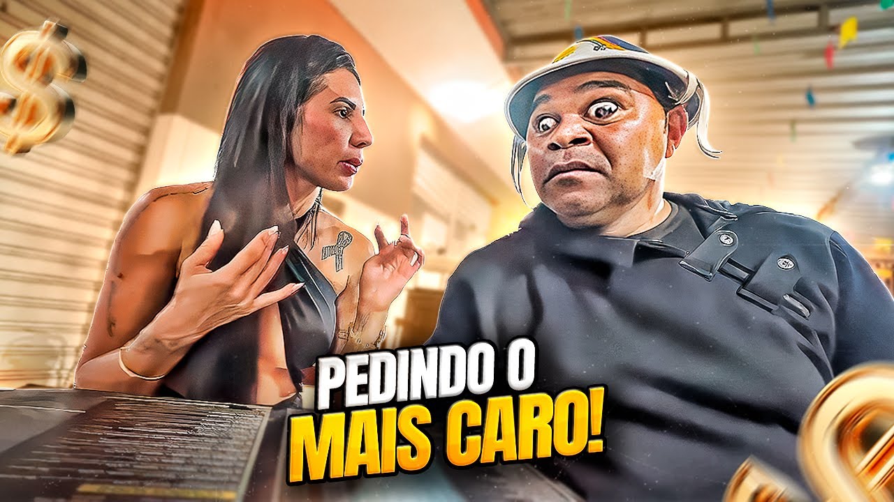 GALO CEGO LEVA JULIETT PARA SAIR E JULIETT QUER COISAS CARAS 😆🤣 | GALO CEGO