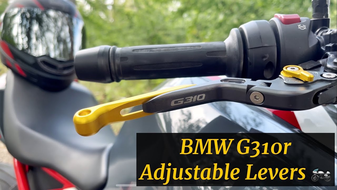 Adjustable Levers for BMW G310r / GS310 / Apache RR310 🏍