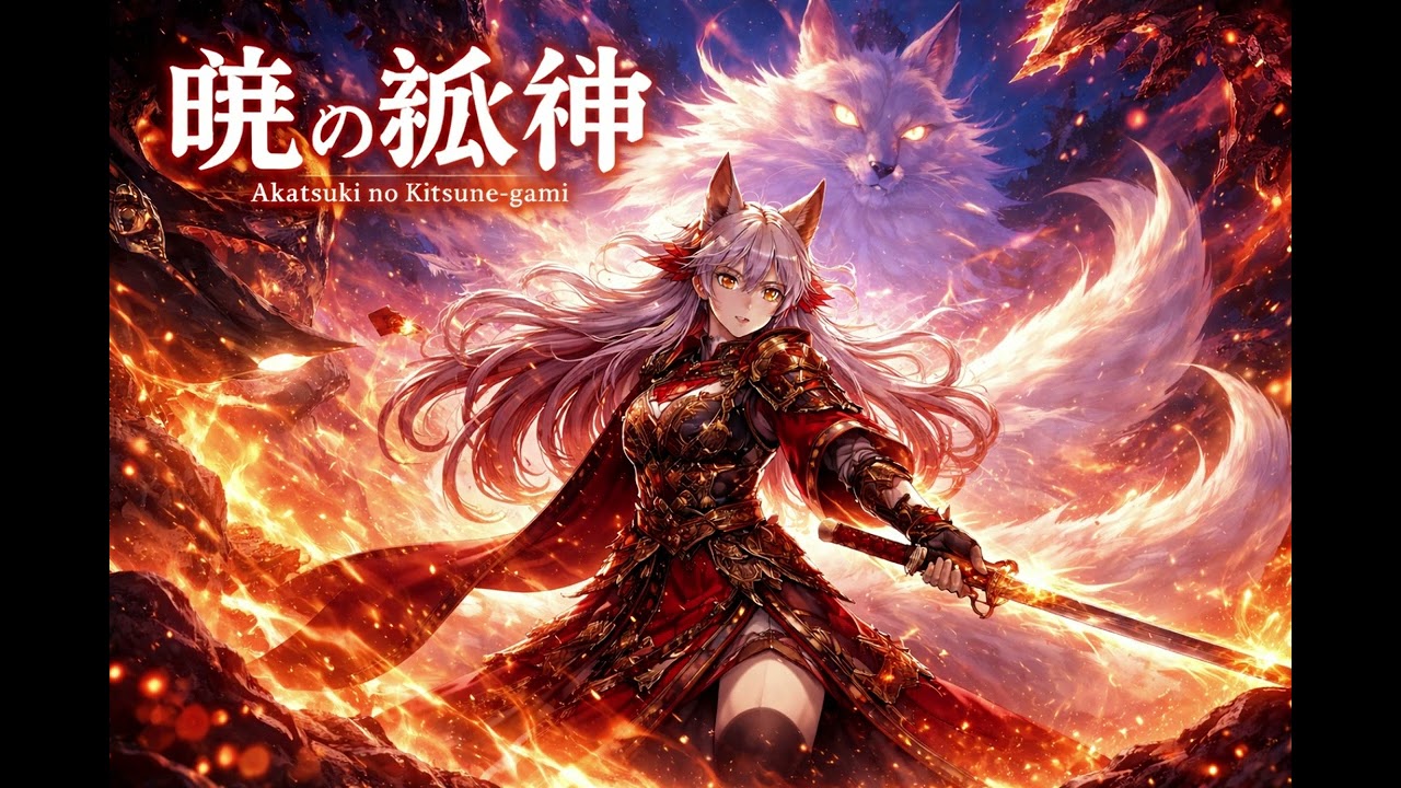 「暁の狐神」 Akatsuki no Kitsune gami